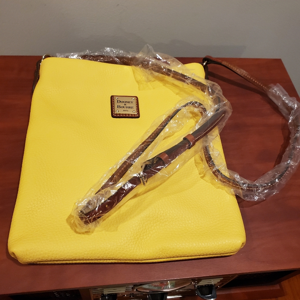 Dooney & Bourke Yellow Crossbody Bag - Picture 8 of 8